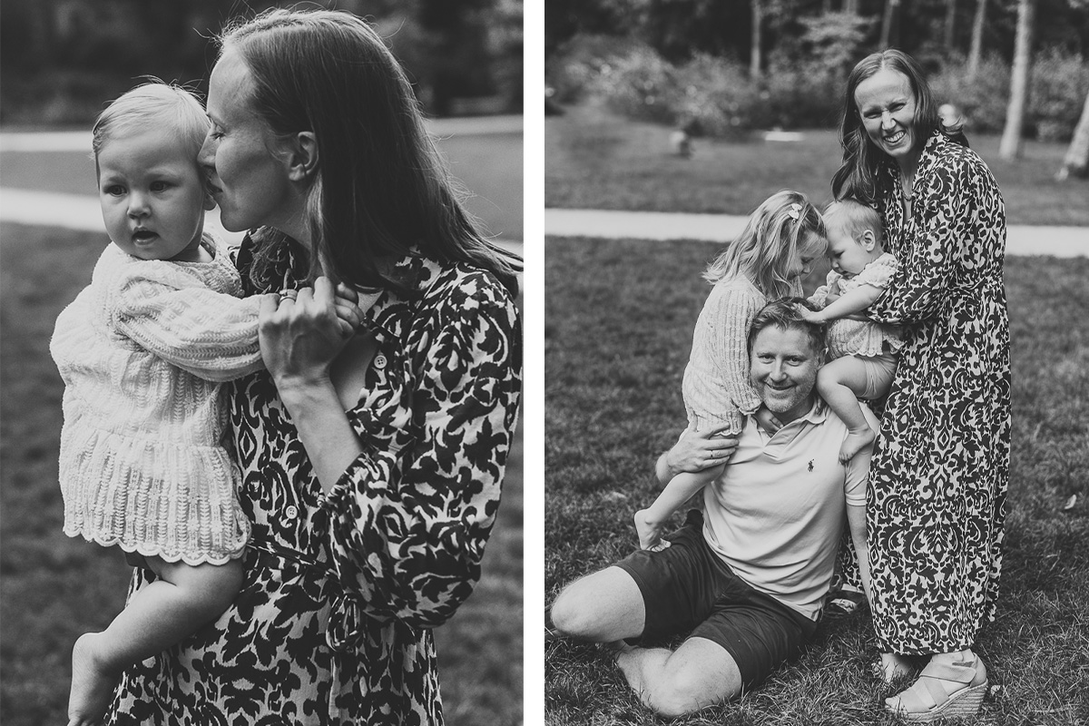 Relaksujący spacer po parku - pomysł na sesję rodzinną w Warszawie