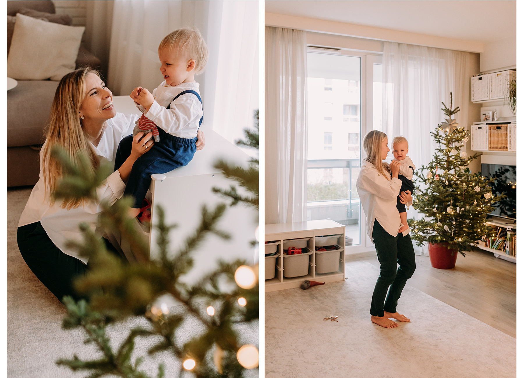 domowa sesja świąteczna warszawa