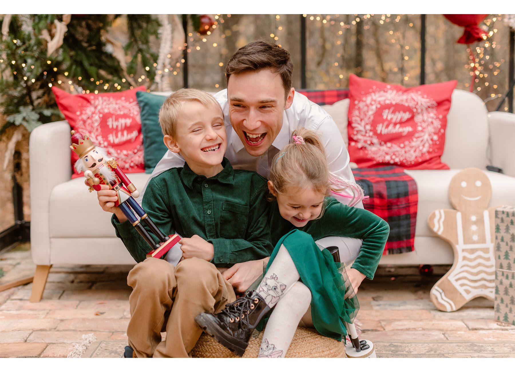 sesja świąteczna w szklarni warszawa