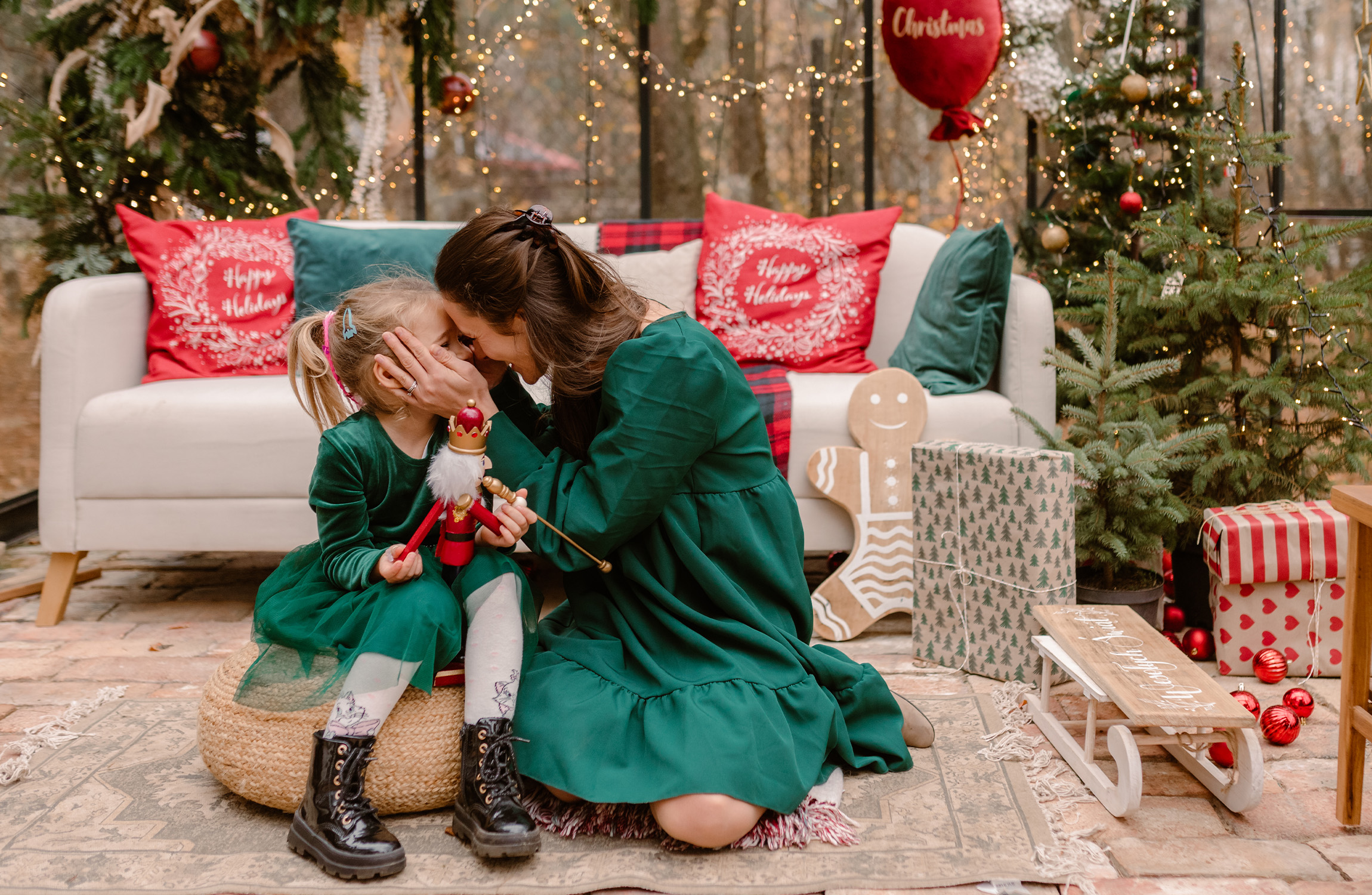 sesja świateczna warszawa sesja świąteczna warszawa - studio, szklarnia czy plener