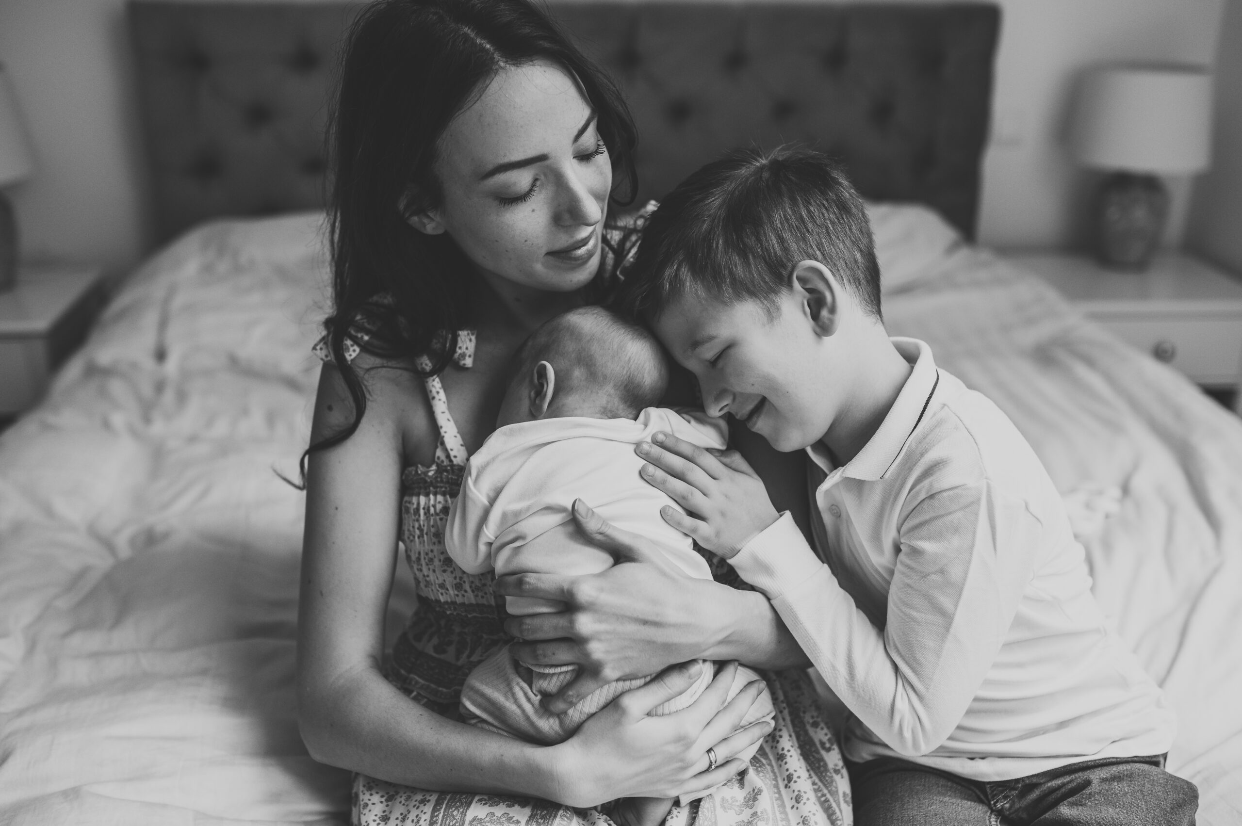 Miłość do naturalnej fotografii noworodkowej