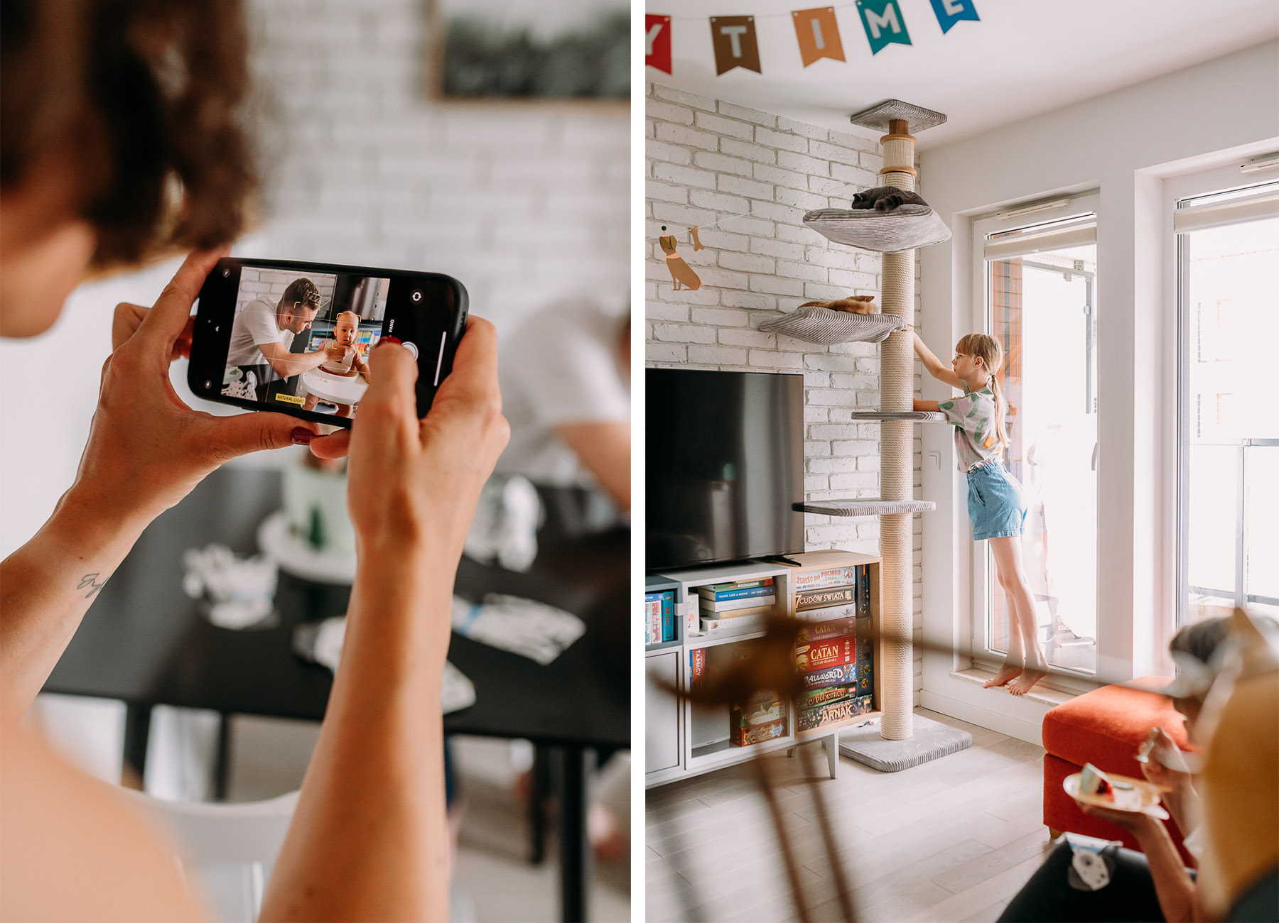 Pomysł na roczek w domu