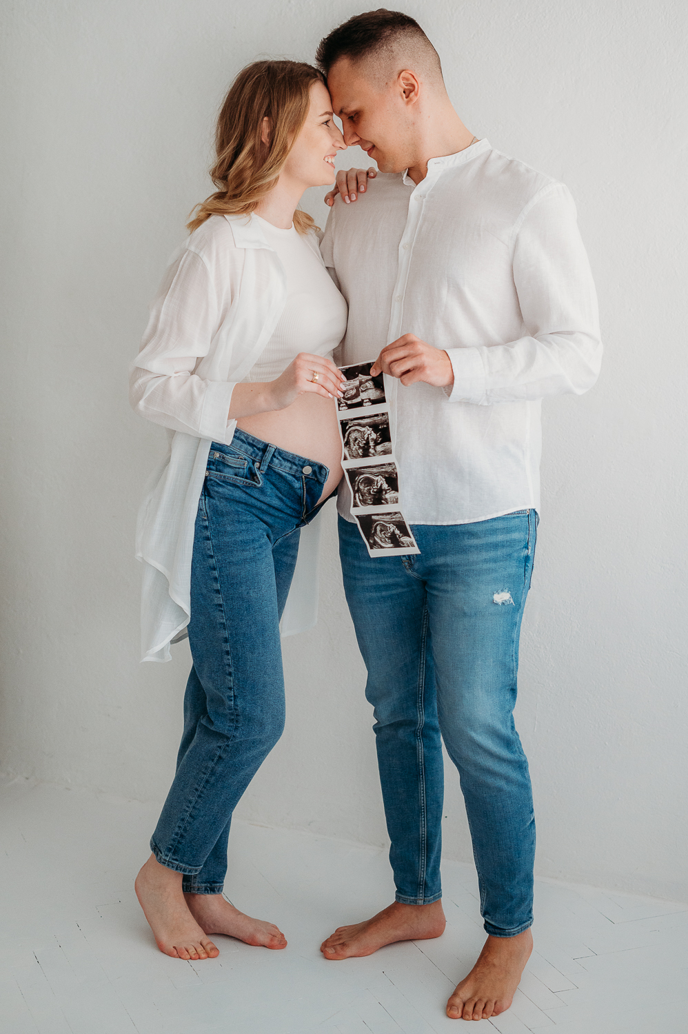 sesja ciążowa w studio warszawa