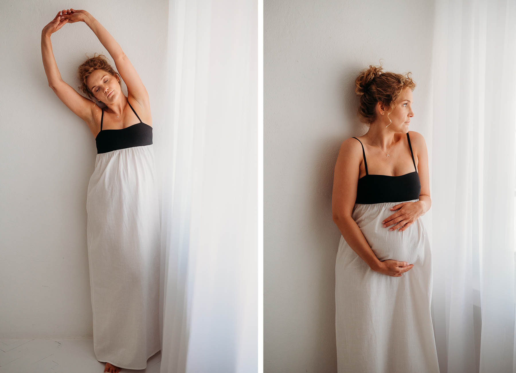 sesja ciążowa w studio warszawa