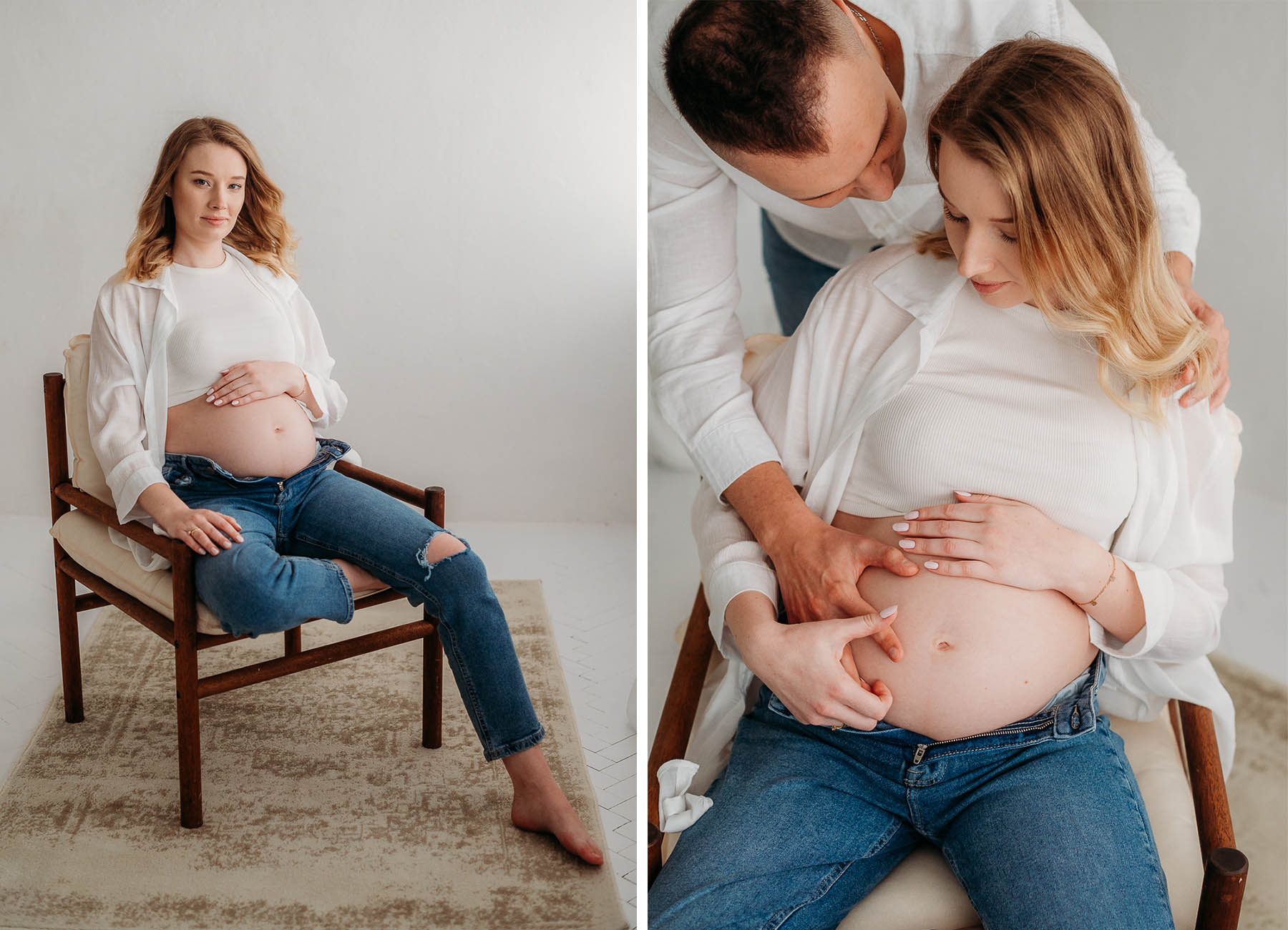 sesja brzuszkowa w studio warszawa - kiedy najlepiej zrobić