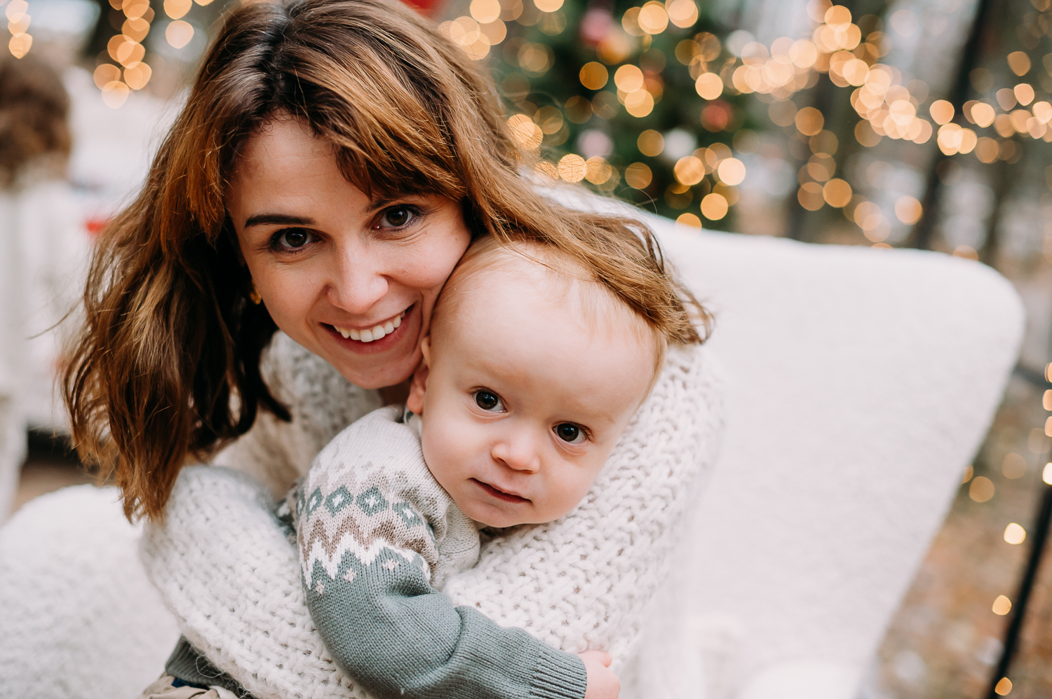 sesja świąteczna w szklarni