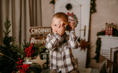 Jak pracuję z dziećmi podczas świątecznych mini sesji w Warszawie